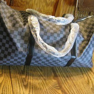 New Fashion  Bag Travel Bag Black Grey Stars Graphics 21" x 10" x 11"